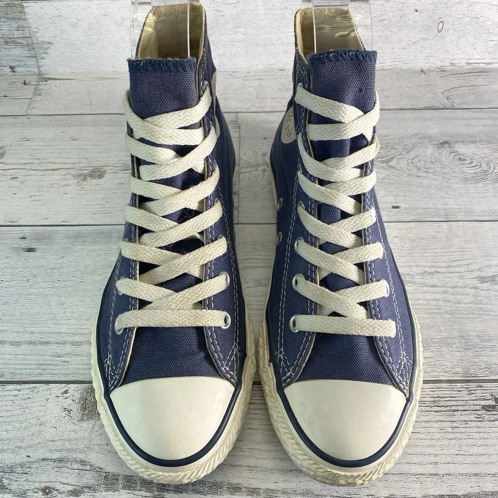 Converse Sneakers Youth 3 Blue Canvas High Top Kids Shoes Chuck Taylor All Star